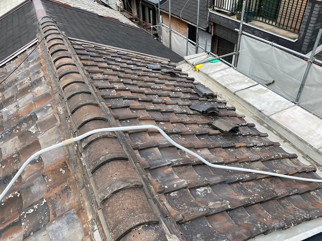 谷板金とパラペット